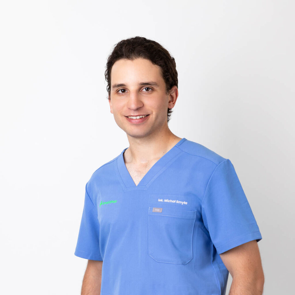 lek. Michał Smyła – główny operator w klinice przeszczepu włosów FUE SmylaHair